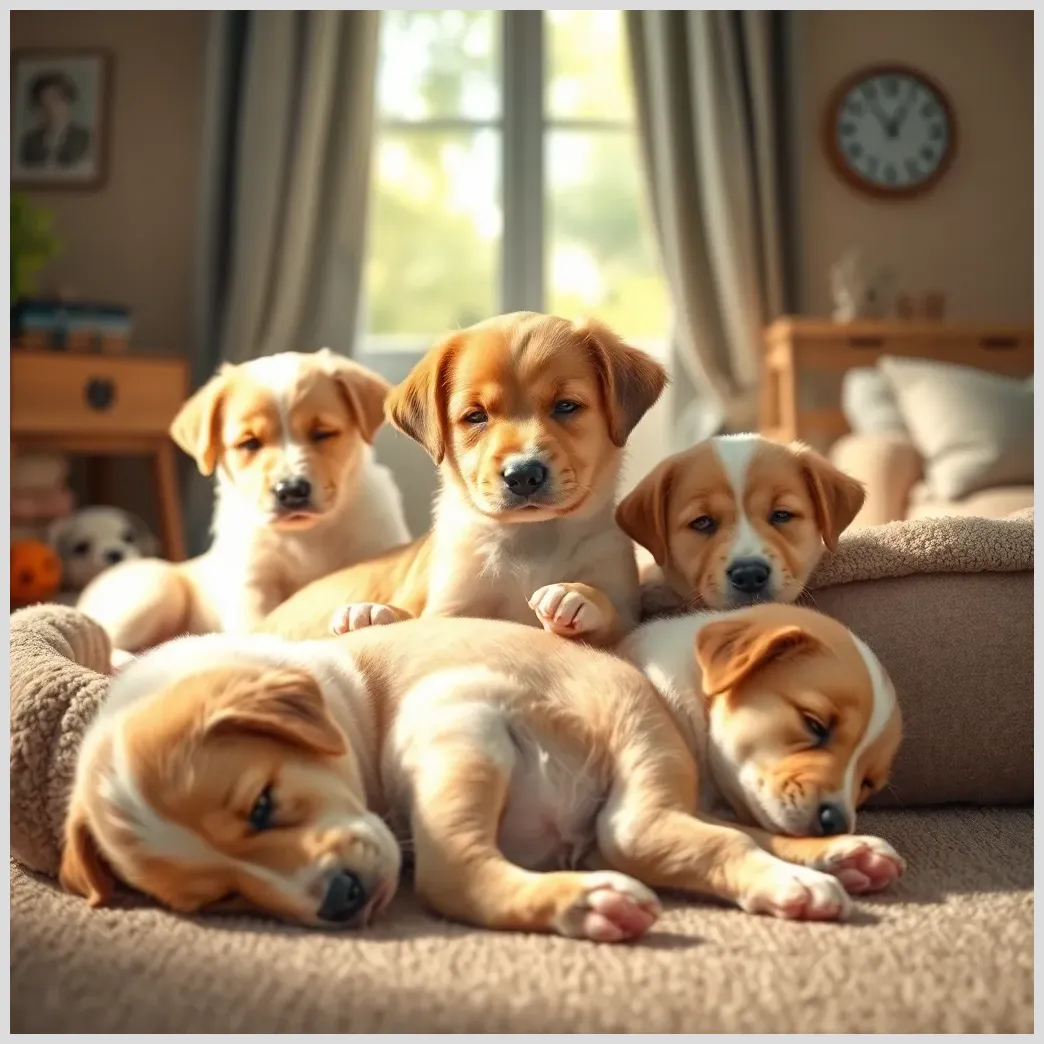 Crear una rutina para el cachorro (incluye descanso) Cachorros de perro crear una rutina para el cachorro (incluye descanso)