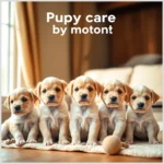 Cuidado de cachorros según los meses de edad