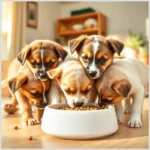 Pienso para cachorros de alta calidad para cachorros